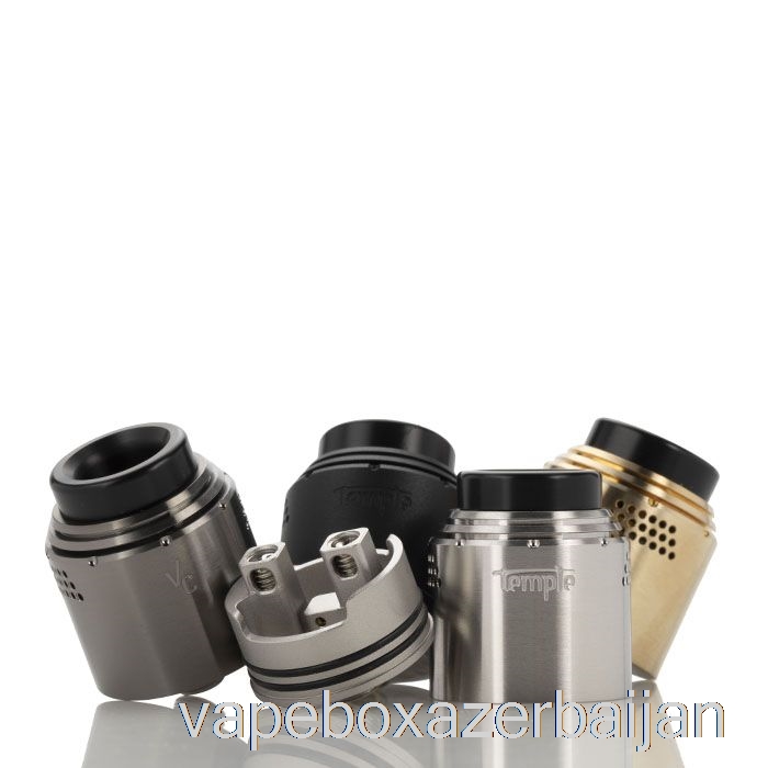 E-Juice Vape Vaperz Cloud TEMPLE 25mm RDA 25mm - Navy Brass